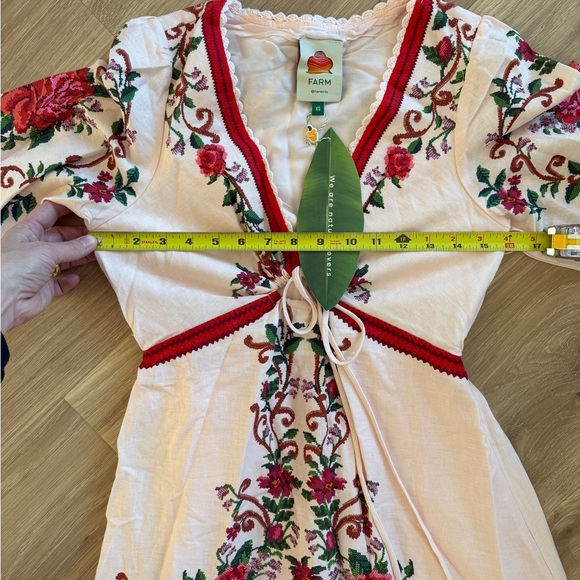FARM Rio Pink Floral Maxi Dress- new with tags - Picture 16 of 16